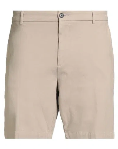 Hugo Boss Boss Man Shorts & Bermuda Shorts Beige Size 38 Cotton, Elastane In Neutral
