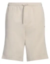 Hugo Boss Boss Man Shorts & Bermuda Shorts Beige Size M Cotton, Elastane