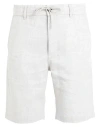 Hugo Boss Boss Man Shorts & Bermuda Shorts Ivory Size 32 Linen, Recycled Polyester In White