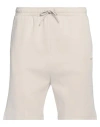 Hugo Boss Boss Man Shorts & Bermuda Shorts Light Grey Size S Cotton, Elastane