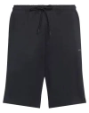 Hugo Boss Boss Man Shorts & Bermuda Shorts Midnight Blue Size L Cotton, Elastane In Blue