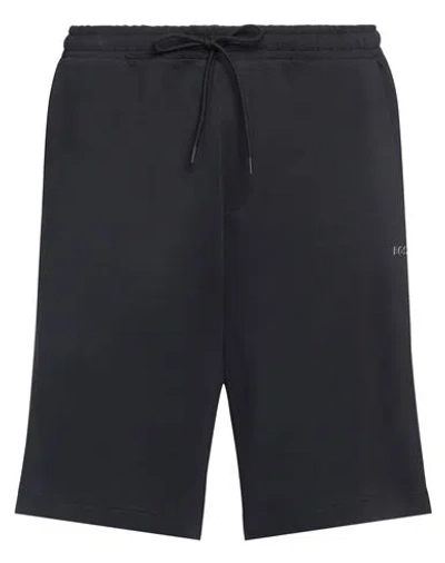 Hugo Boss Boss Man Shorts & Bermuda Shorts Midnight Blue Size L Cotton, Elastane