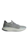 Hugo Boss Boss Man Sneakers Grey Size 7 Leather, Textile Fibers
