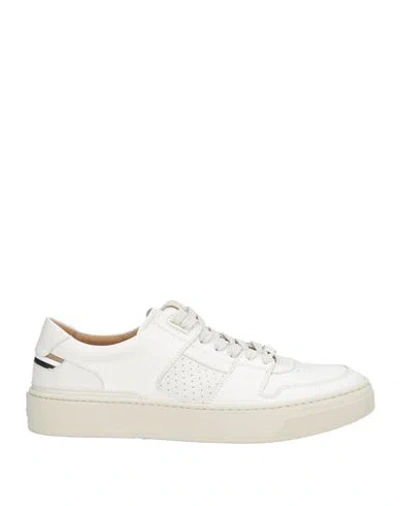 Hugo Boss Boss Man Sneakers Off White Size 8 Leather