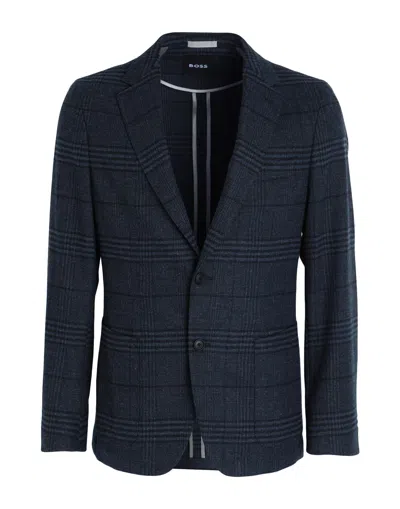 Hugo Boss Boss Suit Jackets In Blue