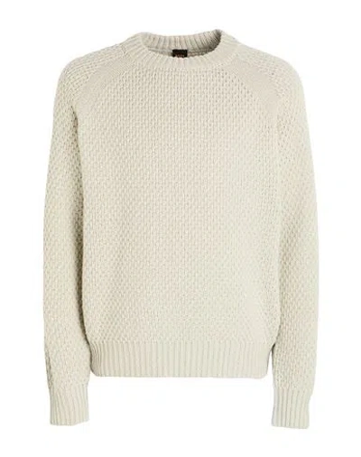 Hugo Boss Boss Man Sweater Beige Size Xl Wool, Polyamide