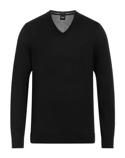 Hugo Boss Boss Man Sweater Black Size 3xl Virgin Wool
