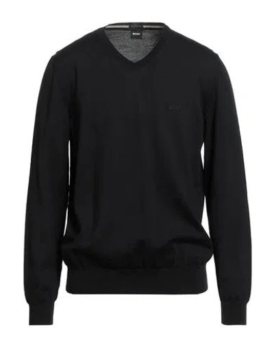 Hugo Boss Boss Man Sweater Black Size Xl Virgin Wool