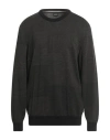 Hugo Boss Boss Man Sweater Black Size Xxl Virgin Wool In Black
