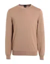 Hugo Boss Sweaters In Beige