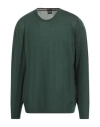Hugo Boss Boss Man Sweater Dark Green Size Xxl Virgin Wool