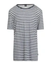 Hugo Boss Boss Man Sweater Midnight Blue Size Xxl Linen In Blue
