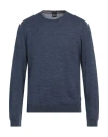 Hugo Boss Boss Man Sweater Navy Blue Size 3xl Virgin Wool