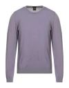 Hugo Boss Boss Man Sweater Purple Size M Virgin Wool