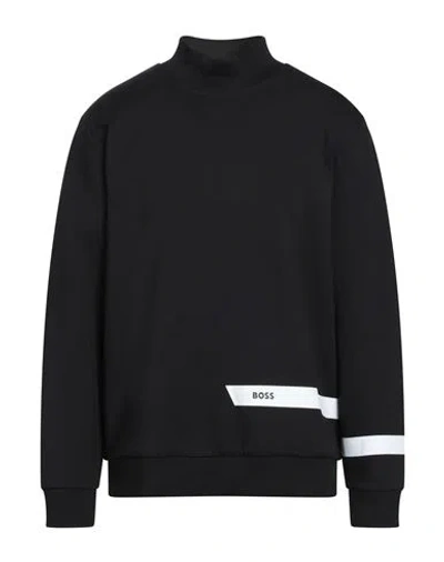 Hugo Boss Boss Man Sweatshirt Black Size 3xl Cotton, Elastane