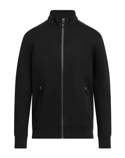 Hugo Boss Boss Man Sweatshirt Black Size Xl Cotton, Polyester