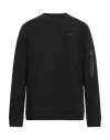 Hugo Boss Boss Man Sweatshirt Black Size L Cotton, Polyester, Elastane In Black