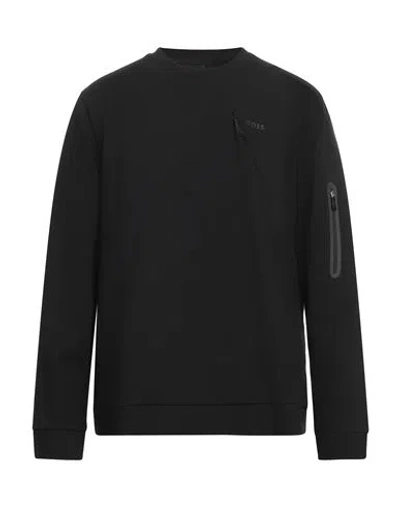 Hugo Boss Boss Man Sweatshirt Black Size L Cotton, Polyester, Elastane