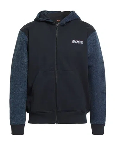 Hugo Boss Boss Man Sweatshirt Midnight Blue Size M Cotton