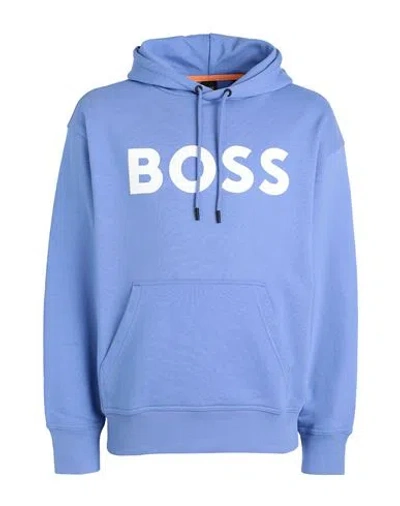 Hugo Boss Boss Man Sweatshirt Purple Size Xl Cotton