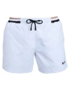 Hugo Boss Boss Man Swim Trunks White Size Xl Polyester