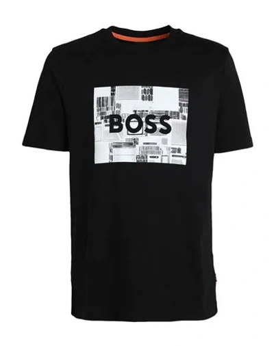 Hugo Boss Boss Man T-shirt Black Size Xl Cotton