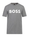 Hugo Boss Boss Man T-shirt Grey Size Xl Cotton