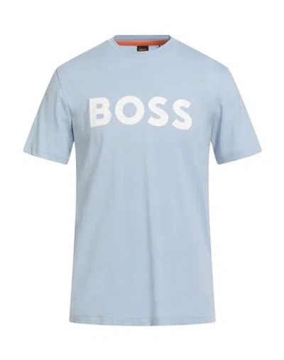 Hugo Boss Boss Man T-shirt Light Blue Size 3xl Cotton