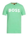 Hugo Boss Boss Man T-shirt Light Green Size Xl Cotton