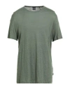 Hugo Boss Boss Man T-shirt Military Green Size 3xl Linen