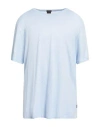 Hugo Boss Boss Man T-shirt Sky Blue Size 3xl Linen