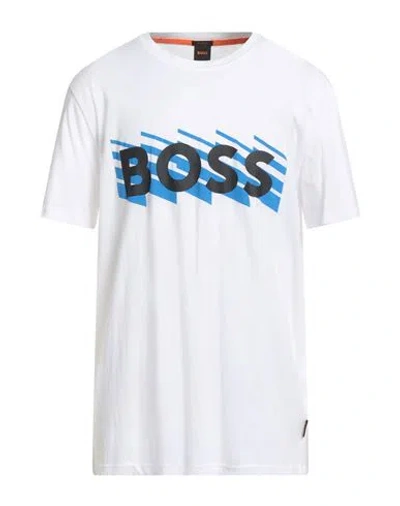 Hugo Boss Boss Man T-shirt White Size Xl Cotton