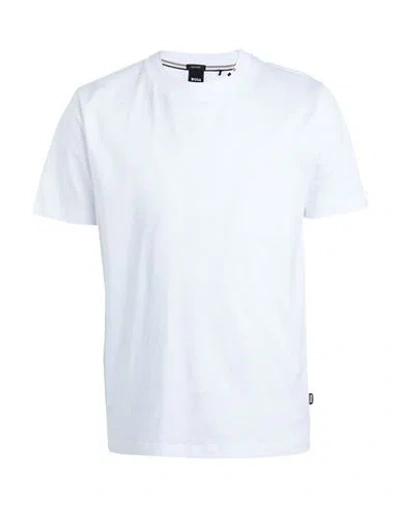 Hugo Boss X Aston Martin T-shirt With Embossed Logo In White