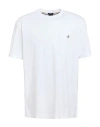 Hugo Boss White Regular-fit Monogram Print T-shirt In White