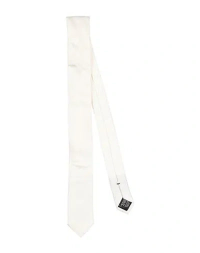 Hugo Boss Boss Man Ties & Bow Ties Cream Size - Silk In White