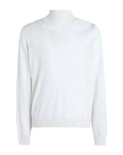 Hugo Boss Boss Man Turtleneck Ivory Size Xl Virgin Wool In White