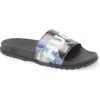 Hugo Boss Boss Match It Slide Sandal In Black
