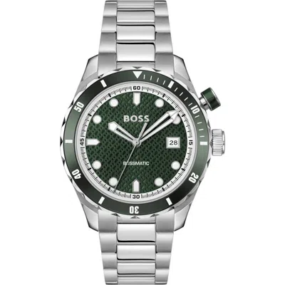 Hugo Boss Boss Matic Bracelet Watch, 42mm In Neutral