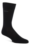 Hugo Boss Boss Matthew 2-pack Solid Crew Dress Socks In Multi
