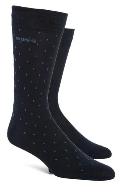 Hugo Boss Boss Matthew Mini Crew Socks In Black