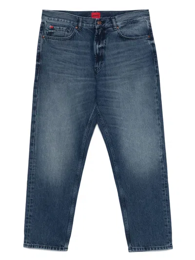 Hugo Boss Boss Medium Blue Slim Fit Jeans