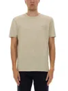 Hugo Boss Boss Beige Cotton T-shirts
