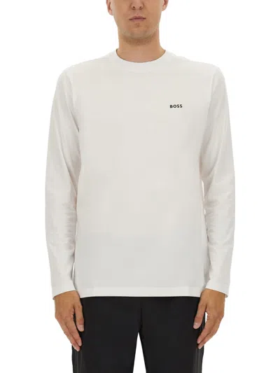 Hugo Boss T-shirt With Logo In White