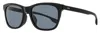 Hugo Boss Boss Men's Alternative Fit Sunglasses B1555/o/f/s 807ir Black 56mm In Black