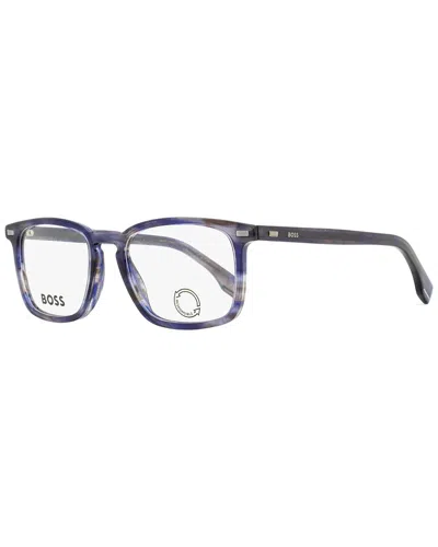 Hugo Boss Boss Men's B1368 53mm Optical Frames In Blue