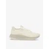 Hugo Boss Boss Mens Open Beige Branded Knitted Low-top Trainers