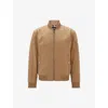Hugo Boss Water-repellent Jacket In A Regular Fit In Open Beige