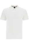Hugo Boss Boss Phillipson Slim Fit Polo Shirt In White