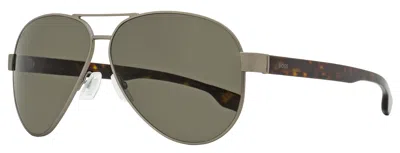 Hugo Boss Boss Boss Pilot 1560/o/s Sunglasses Man Sunglasses Brown Size 63 Metal, Acetate In Multi