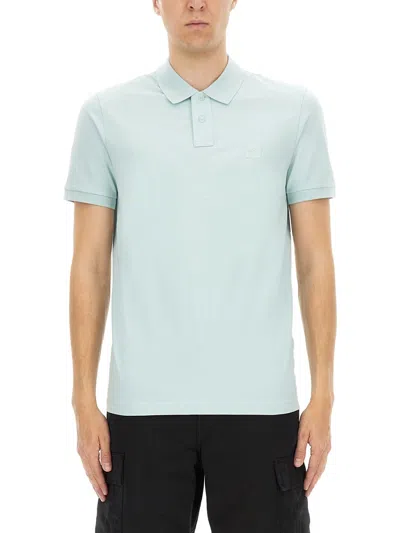 Hugo Boss Boss Men Polo With Logo Patch
